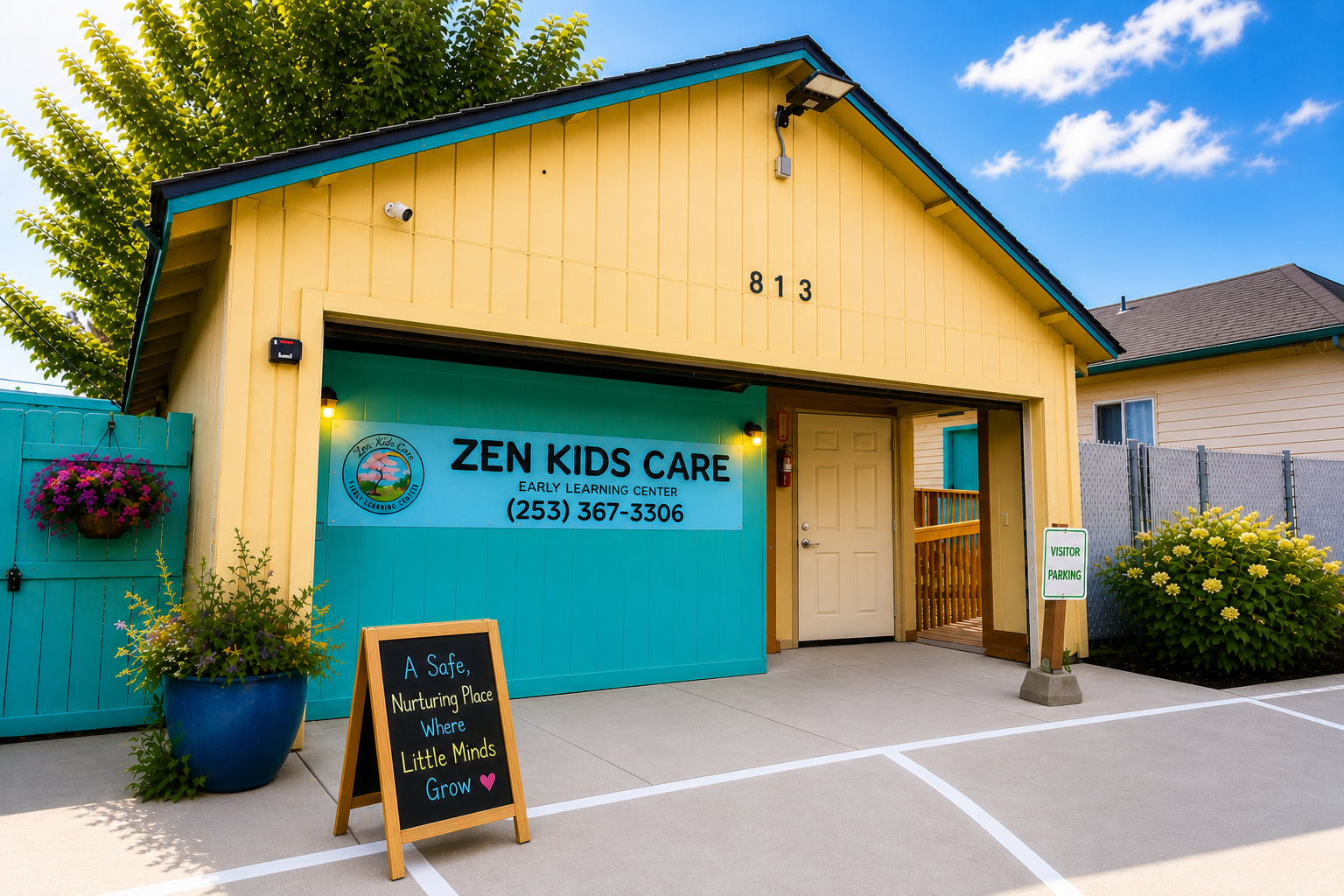 Auburn Zen Kids Care center entrance