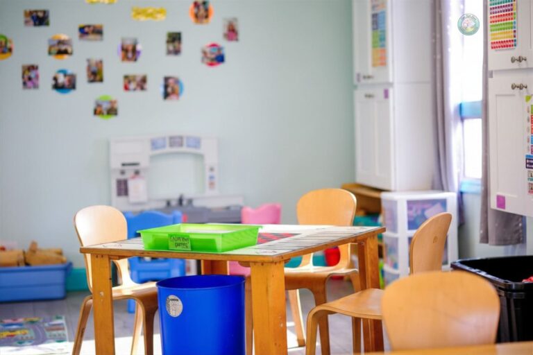 Zen Kids Care classroom set up for early learning and Pre-K routines