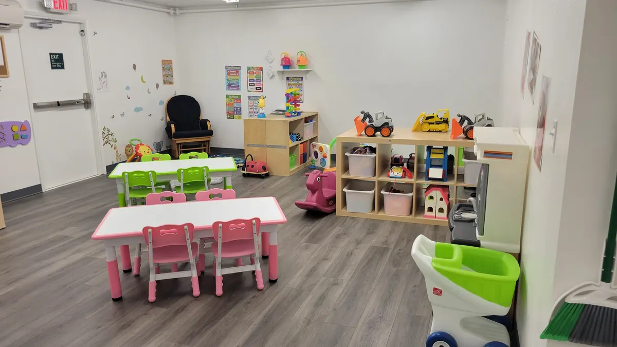 Toddler classroom at Zen Kids Care Everett
